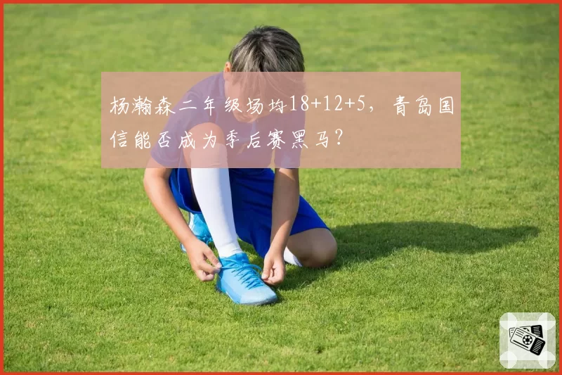 杨瀚森二年级场均18+12+5，青岛国信能否成为季后赛黑马？